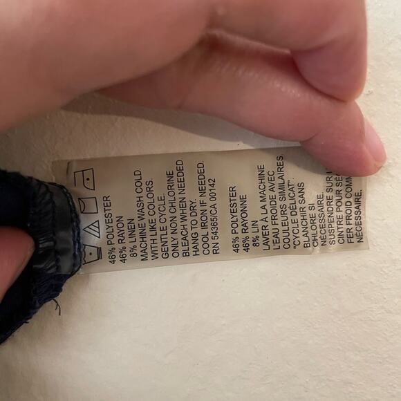 Blue Ladies Button Down Allison Daley - Picture 5 of 8